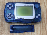 LG4257 Plz Read Item Condi Wonder Swan Skeleton Blue Bandai Console Japan