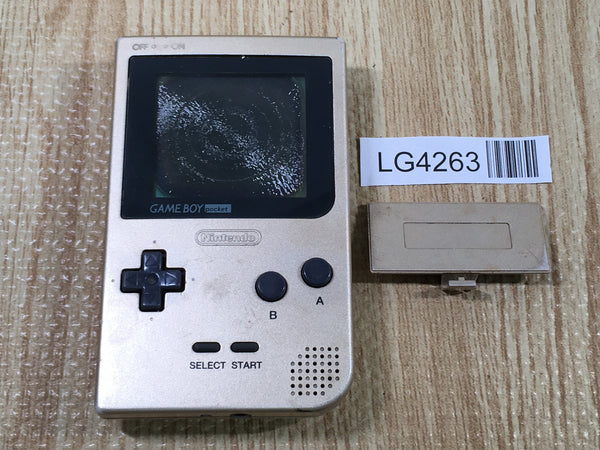 LG4263 Not Working GameBoy Pocket Gold Game Boy Console Japan