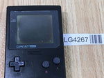 LG4267 Plz Read Item Condi GameBoy Pocket Black Game Boy Console Japan