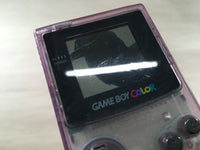 LG4289 Not Working GameBoy Color Clear Purple Game Boy Console Japan
