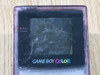 LG4291 Plz Read Item Condi GameBoy Color Clear Purple Game Boy Console Japan