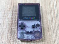 LG4291 Plz Read Item Condi GameBoy Color Clear Purple Game Boy Console Japan