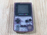 LG4291 Plz Read Item Condi GameBoy Color Clear Purple Game Boy Console Japan