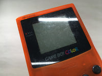 LG4293 Plz Read Item Condi GameBoy Color Daiei Orange Black Game Boy Console Japan