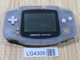LG4308 Plz Read Item Condi GameBoy Advance Milky Blue Game Boy Console Japan