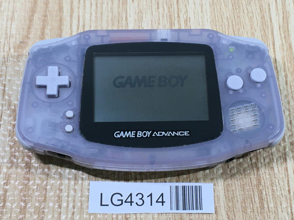 LG4314 Plz Read Item Condi GameBoy Advance Milky Blue Game Boy Console Japan