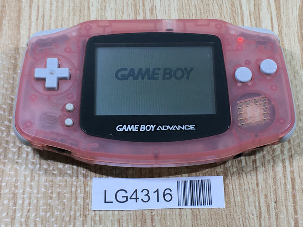 LG4316 Plz Read Item Condi GameBoy Advance Milky Pink Game Boy Console Japan