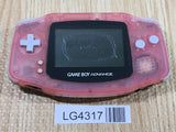 LG4317 Plz Read Item Condi GameBoy Advance Milky Pink Game Boy Console Japan
