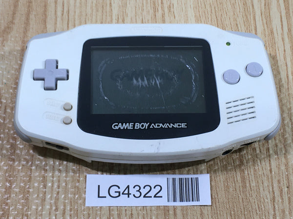 LG4322 Plz Read Item Condi GameBoy Advance White Game Boy Console Japan