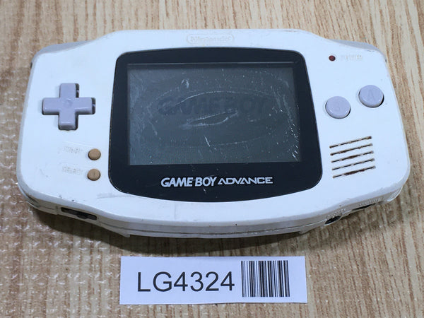 LG4324 Plz Read Item Condi GameBoy Advance White Game Boy Console Japan