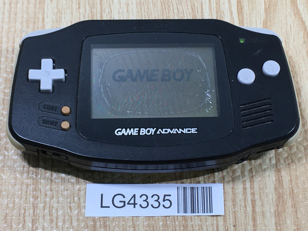 LG4335 Plz Read Item Condi GameBoy Advance Black Game Boy Console Japan