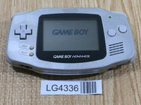 LG4336 Plz Read Item Condi GameBoy Advance Silver Game Boy Console Japan