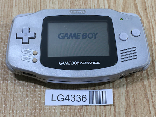 LG4336 Plz Read Item Condi GameBoy Advance Silver Game Boy Console Japan