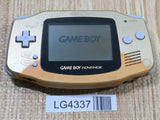 LG4337 Plz Read Item Condi GameBoy Advance Gold Game Boy Console Japan