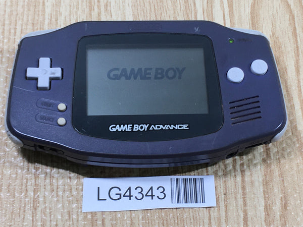 LG4343 Plz Read Item Condi GameBoy Advance Violet Game Boy Console Japan