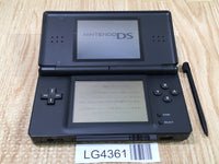 LG4361 Plz Read Item Condi Nintendo DS Lite Jet Black Console Japan