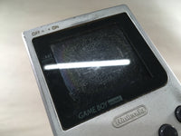 LG4372 PlzCheck SellerNote YellowMotherboard GameBoy Pocket Silver Console Japan