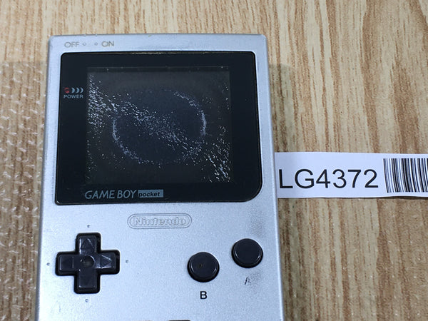 LG4372 PlzCheck SellerNote YellowMotherboard GameBoy Pocket Silver Console Japan