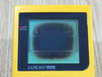 LG4375 Plz Read Item Condi GameBoy Pocket Yellow Game Boy Console Japan