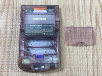 LG4376 Plz Read Item Condi GameBoy Color Clear Purple Game Boy Console Japan
