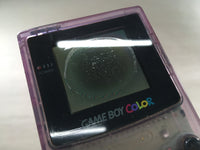 LG4377 Plz Read Item Condi GameBoy Color Clear Purple Game Boy Console Japan