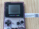 LG4377 Plz Read Item Condi GameBoy Color Clear Purple Game Boy Console Japan