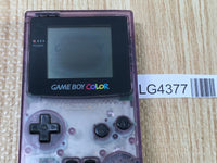 LG4377 Plz Read Item Condi GameBoy Color Clear Purple Game Boy Console Japan