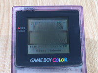 LG4377 Plz Read Item Condi GameBoy Color Clear Purple Game Boy Console Japan