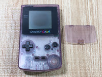 LG4377 Plz Read Item Condi GameBoy Color Clear Purple Game Boy Console Japan