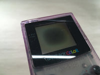 LG4381 Plz Read Item Condi GameBoy Color Clear Purple Game Boy Console Japan