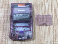 LG4381 Plz Read Item Condi GameBoy Color Clear Purple Game Boy Console Japan