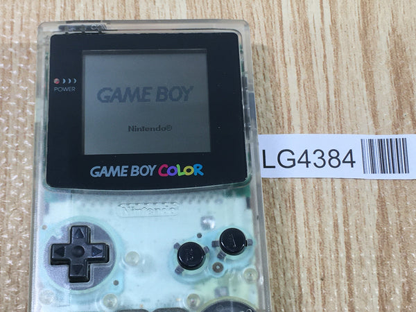 LG4384 Plz Read Item Condi GameBoy Color Clear Game Boy Console Japan