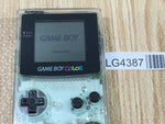 LG4387 Plz Read Item Condi GameBoy Color Clear Game Boy Console Japan