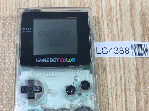 LG4388 Plz Read Item Condi GameBoy Color Clear Game Boy Console Japan
