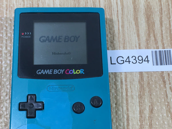 LG4394 Plz Read Item Condi GameBoy Color Blue Game Boy Console Japan