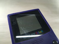 LG4397 Plz Read Item Condi GameBoy Color Purple Game Boy Console Japan
