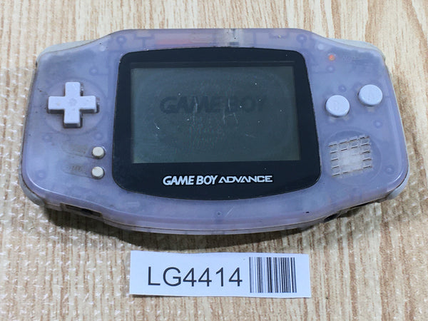 LG4414 Plz Read Item Condi GameBoy Advance Milky Blue Game Boy Console Japan