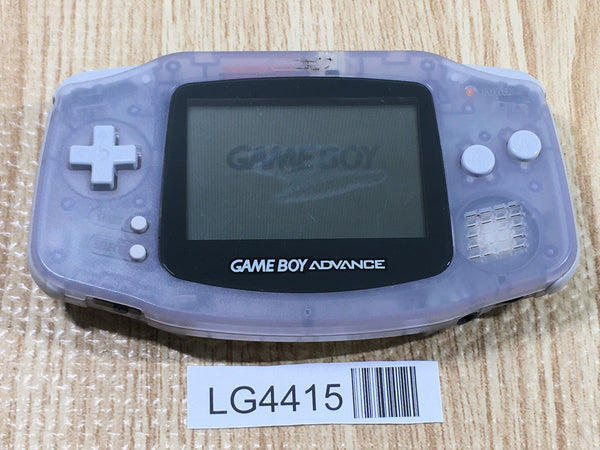LG4415 Plz Read Item Condi GameBoy Advance Milky Blue Game Boy Console Japan