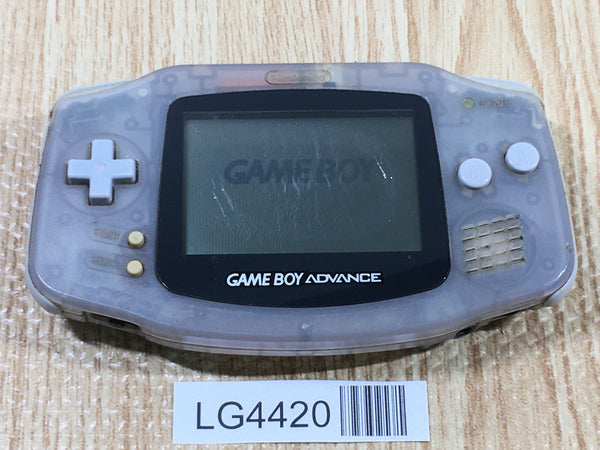 LG4420 Plz Read Item Condi GameBoy Advance Milky Blue Game Boy Console Japan