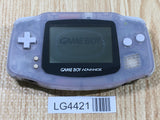LG4421 Plz Read Item Condi GameBoy Advance Milky Blue Game Boy Console Japan