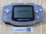LG4423 Plz Read Item Condi GameBoy Advance Milky Blue Game Boy Console Japan