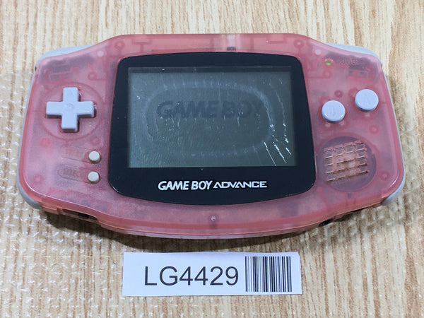 LG4429 Plz Read Item Condi GameBoy Advance Milky Pink Game Boy Console Japan