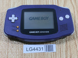LG4431 Plz Read Item Condi GameBoy Advance Violet Game Boy Console Japan