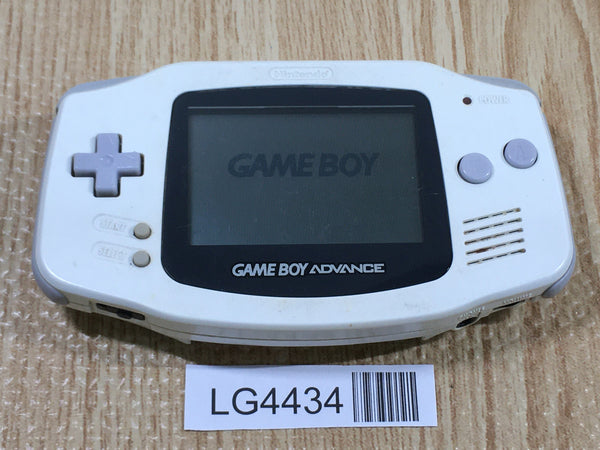 LG4434 Plz Read Item Condi GameBoy Advance White Game Boy Console Japan