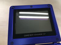 LG4442 Plz Read Item Condi GameBoy Advance SP Azurite Blue Game Boy Console Japan