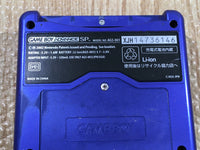 LG4443 No Battery GameBoy Advance SP Azurite Blue Game Boy Console Japan
