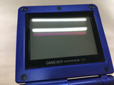 LG4443 No Battery GameBoy Advance SP Azurite Blue Game Boy Console Japan