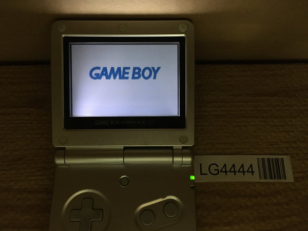 LG4444 No Battery GameBoy Advance SP Platinum Silver Game Boy Console Japan