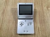LG4444 No Battery GameBoy Advance SP Platinum Silver Game Boy Console Japan