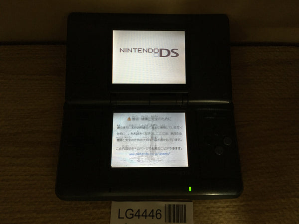 LG4446 Plz Read Item Condi Nintendo DS Graphite Black Console Japan